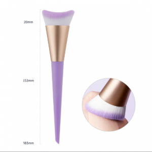 2023 New Premium Complete Makeup Brush Set 12Pcs Soft Vegan Hair Powder Foundation Eyeliner Purple Makeup Brushes