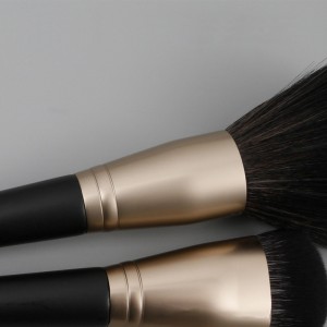 OEM Premium Black Makeup Brush Set 24Pcs Professional Synthetic Hair Makeup Artist Brushes