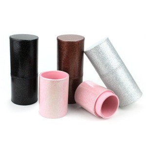 Wholesale Glitter Makeup Brush Holder Luxury Sparky Bling PU Leather Cosmetics Make UP Box