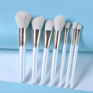 Premium Travel makeup brush set 12Pcs Essential Cosmetic tools Synthetic Hair Make up Brushes with PU Bag