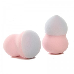 Customize Creative Semi Microfiber Velvet Beauty Sponge Tools Non Latex Makeup Puff Foudation Sponges