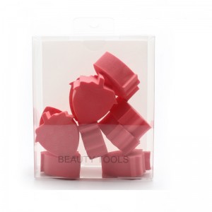 New Strawberry Makeup Sponge 10Pcs Powder Puff Set Soft Quality Non Latex Beauty Tools