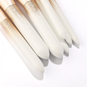 Customize Premium Makeup Brush Set 7pcs Vegan Foundation Powder Eyeshadow Travel Makeup Brushes