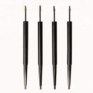 Custom Logo Multifunctional Eyebrow Pencil 3 in 1 Makeup Mascara Powder Pen Cosmetics