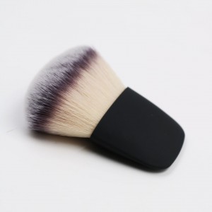 New Design Mini Makeup Brush Soft Vegan Hair Powder Blush Flat Kabuki Makeup Tools