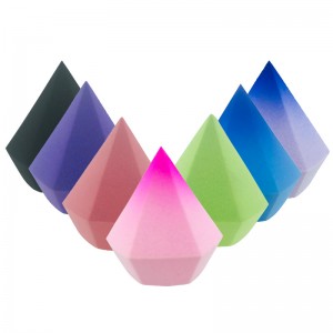New Diamond Shape Makeup Sponge Soft Non Latex Foundation Sponge Puff Beauty Blender