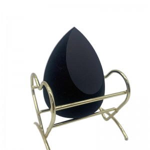 New Quality Latex Free Black Leather Beauty Sponge Egg Multifunctional Dual Two Use Makeup Blender Cosmetic Puff