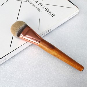 China factory direct Flat Foundation Brush with dense synthetic hair