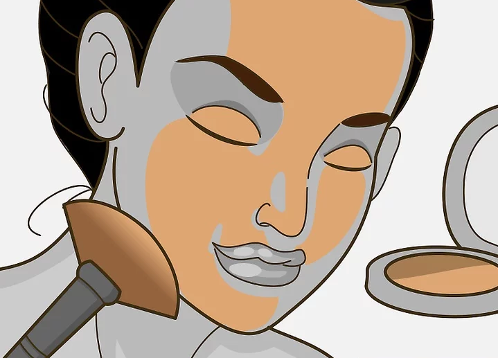 How to use the different Size of Makeup Fan Brush?