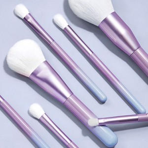 5pcs Ombre Purpls makeup brush set factory direct