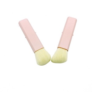 Custom logo Retractable Blush brush