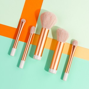 Private label cruelty free high quality kabuki makeup brush set