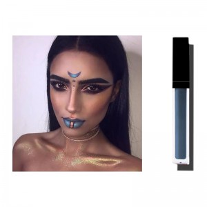 Lip Gloss Makeup Matte Long Lasting Cosmetics Non-Stick Liquid Lipstick for Halloween Christmas