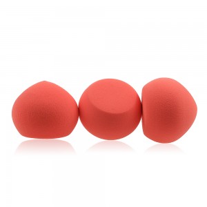 OEM New arrival peach shape Latex free beauty makeup sponge for foundation