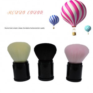 China Retractable Makeup Brush with private label