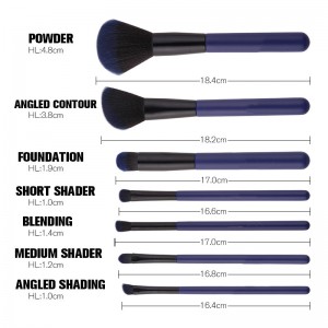 Premium Make up Cosmetic Brush Makeup Brush Set for Foundation Blending Blush Concealer