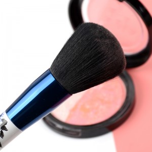 New design printed handle makeup brushes set 4pcs Travel brush set