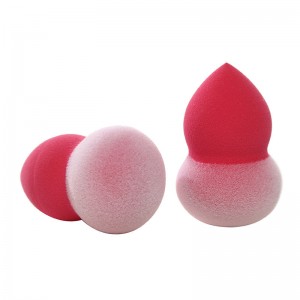Customize Creative Semi Microfiber Velvet Beauty Sponge Tools Non Latex Makeup Puff Foudation Sponges