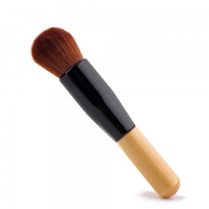 Timber handle Round Foundation Brush Makeup Brush Cosmetic Brush