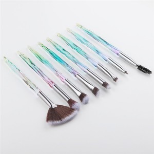 Private label 10 pcs Eye makeup brushes set