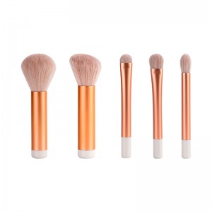 Private label cruelty free high quality kabuki makeup brush set