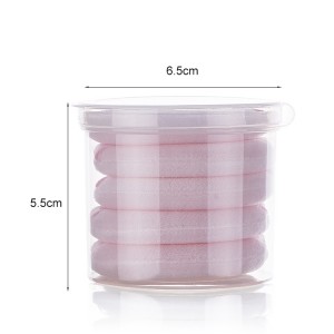 5pcs high quality customized powder puff