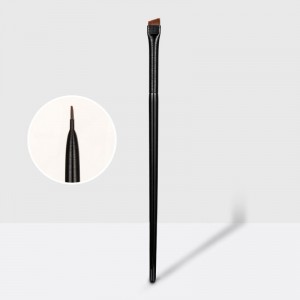 Private Label Single Makeup Brush Eyebrow Brush Soft Synthetic Hair Fine Angled Eyeliner Brush