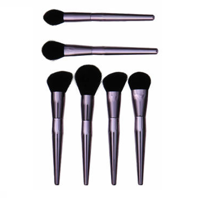purple makeup brush