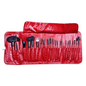 Prvate label 22pcs natural hair makeup brush set