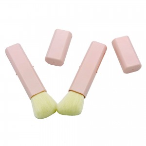 Custom logo Retractable Blush brush
