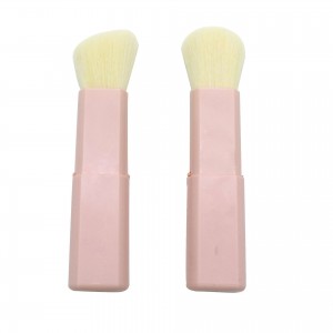 Custom logo Retractable Blush brush