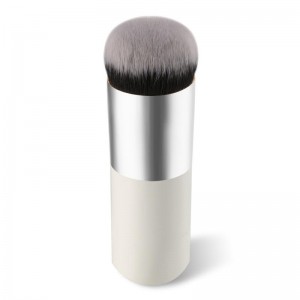 Custom logo Professional Single Makeup Beauty Round Foundation Brush