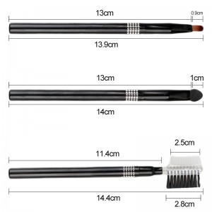 2021 New 7pcs luxury diamond makeup brush set with private label