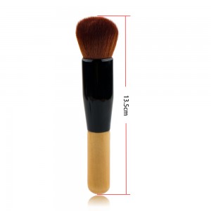 Timber handle Round Foundation Brush Makeup Brush Cosmetic Brush
