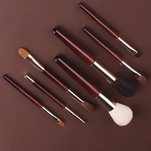 China manufacturer of 7pcs Pony hair makeup brush set