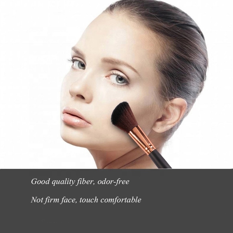 vegan hair angled contour brush