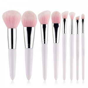 Top quality China brushes 8pcs colorful makeup brush set