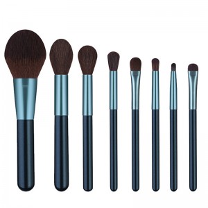 OEM ODM Cosmetic Brushes 8pcs Soft Synthetic Hair Powder Eyebrow Lipstick Makeup Tools