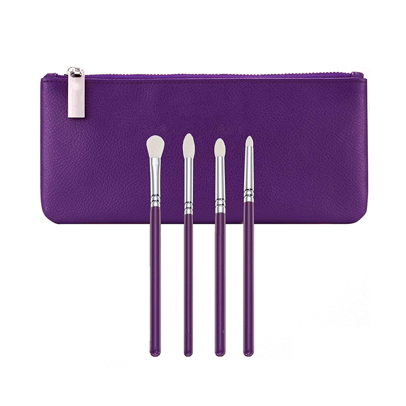 Private label Professional 4pcs Eye makeup brush set Eyeshadow EyeLiner Pencil brush Featured Image