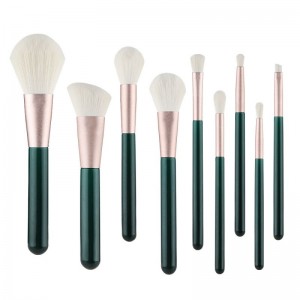 9pcs High Quality Imitation Goat hair Crueltry free Makeup Brush Set