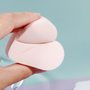 Cosmetics Sponge Puff Heart-shaped Makeup Sponge Facial Foundation Liquid Powder Beauty Blender