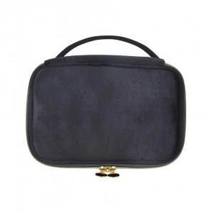 Hot Selling Velvet Cosmetics Makeup Brush Storage Bag Portable Travel Case Small Cosmetic Bag