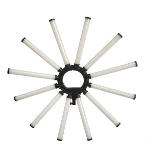 Wholesale Beauty 39 inch 12 tubes Photographic Selfie Led Ring Light With Tripod Stand For Live Stream Makeup Youtube Video